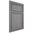Shiloh Cabinetry Beaded Inset Napa Horizontal White Oak Plain Cut Sterling Door