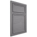 Shiloh Cabinetry Beaded Inset Napa Horizontal White Oak Plain Cut Sterling Door