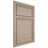 Shiloh Cabinetry Beaded Inset Napa Horizontal White Oak Plain Cut Straw Door