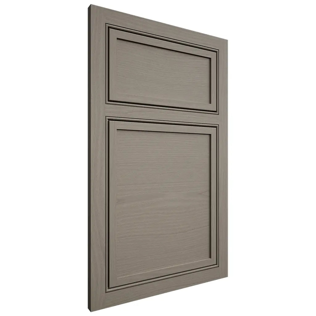 Shiloh Cabinetry Beaded Inset Napa Horizontal White Oak Plain Cut Thyme Door
