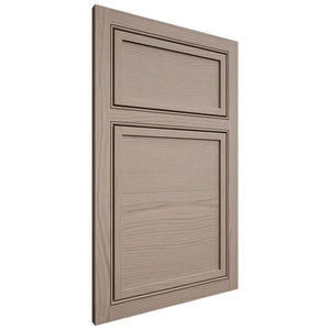 Shiloh Cabinetry Beaded Inset Napa Horizontal White Oak Plain Cut Whitewash Door