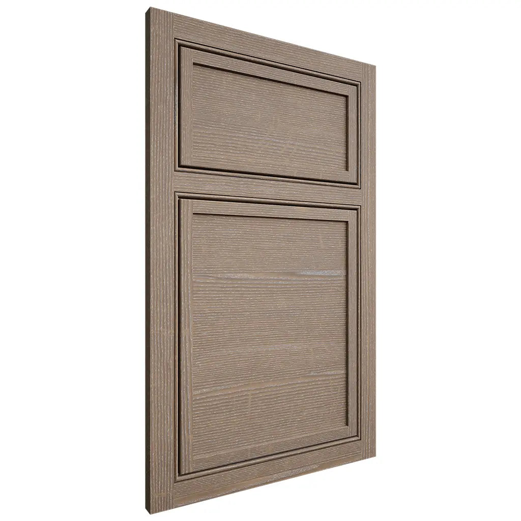 Shiloh Cabinetry Beaded Inset Napa Horizontal White Oak Quarter Sawn Almond Door