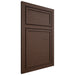Shiloh Cabinetry Beaded Inset Napa Horizontal White Oak Quarter Sawn Braun Door