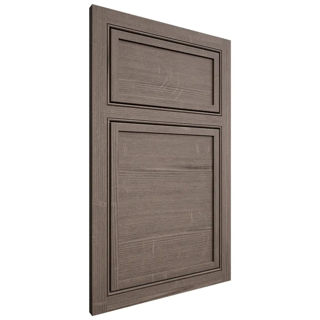 Shiloh Cabinetry Beaded Inset Napa Horizontal White Oak Quarter Sawn Clay Door
