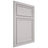Shiloh Cabinetry Beaded Inset Napa Horizontal White Oak Quarter Sawn Cotton Door