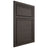 Shiloh Cabinetry Beaded Inset Napa Horizontal White Oak Quarter Sawn Creekside Door