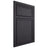Shiloh Cabinetry Beaded Inset Napa Horizontal White Oak Quarter Sawn Harbor Door