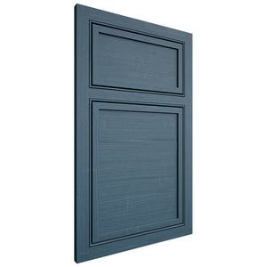 Shiloh Cabinetry Beaded Inset Napa Horizontal White Oak Quarter Sawn Hudson Door