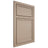 Shiloh Cabinetry Beaded Inset Napa Horizontal White Oak Quarter Sawn Straw Door