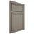 Shiloh Cabinetry Beaded Inset Napa Horizontal White Oak Quarter Sawn Thyme Door