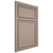 Shiloh Cabinetry Beaded Inset Napa Horizontal White Oak Quarter Sawn Whitewash Door