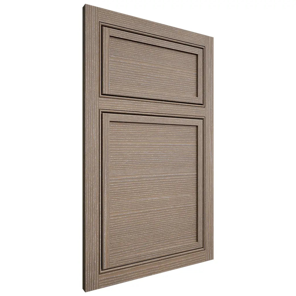 Shiloh Cabinetry Beaded Inset Napa Horizontal White Oak Rift Cut Almond Door