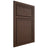 Shiloh Cabinetry Beaded Inset Napa Horizontal White Oak Rift Cut Braun Door