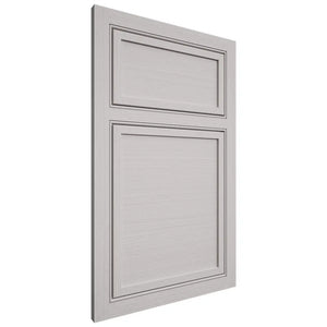 Shiloh Cabinetry Beaded Inset Napa Horizontal White Oak Rift Cut Cotton Door