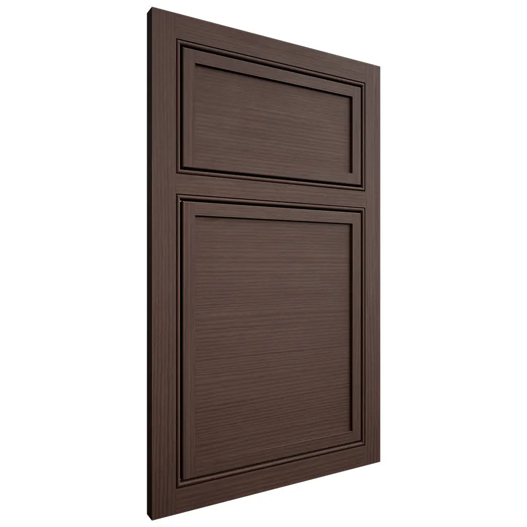 Shiloh Cabinetry Beaded Inset Napa Horizontal White Oak Rift Cut Dusk Door