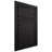 Shiloh Cabinetry Beaded Inset Napa Horizontal White Oak Rift Cut Espresso Door