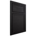 Shiloh Cabinetry Beaded Inset Napa Horizontal White Oak Rift Cut Espresso Door