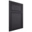 Shiloh Cabinetry Beaded Inset Napa Horizontal White Oak Rift Cut Harbor Door