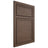 Shiloh Cabinetry Beaded Inset Napa Horizontal White Oak Rift Cut Mineral Door