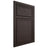 Shiloh Cabinetry Beaded Inset Napa Horizontal White Oak Rift Cut Morel Door
