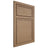 Shiloh Cabinetry Beaded Inset Napa Horizontal White Oak Rift Cut Natural Door