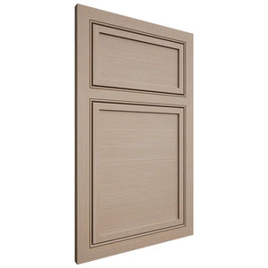 Shiloh Cabinetry Beaded Inset Napa Horizontal White Oak Rift Cut Straw Door