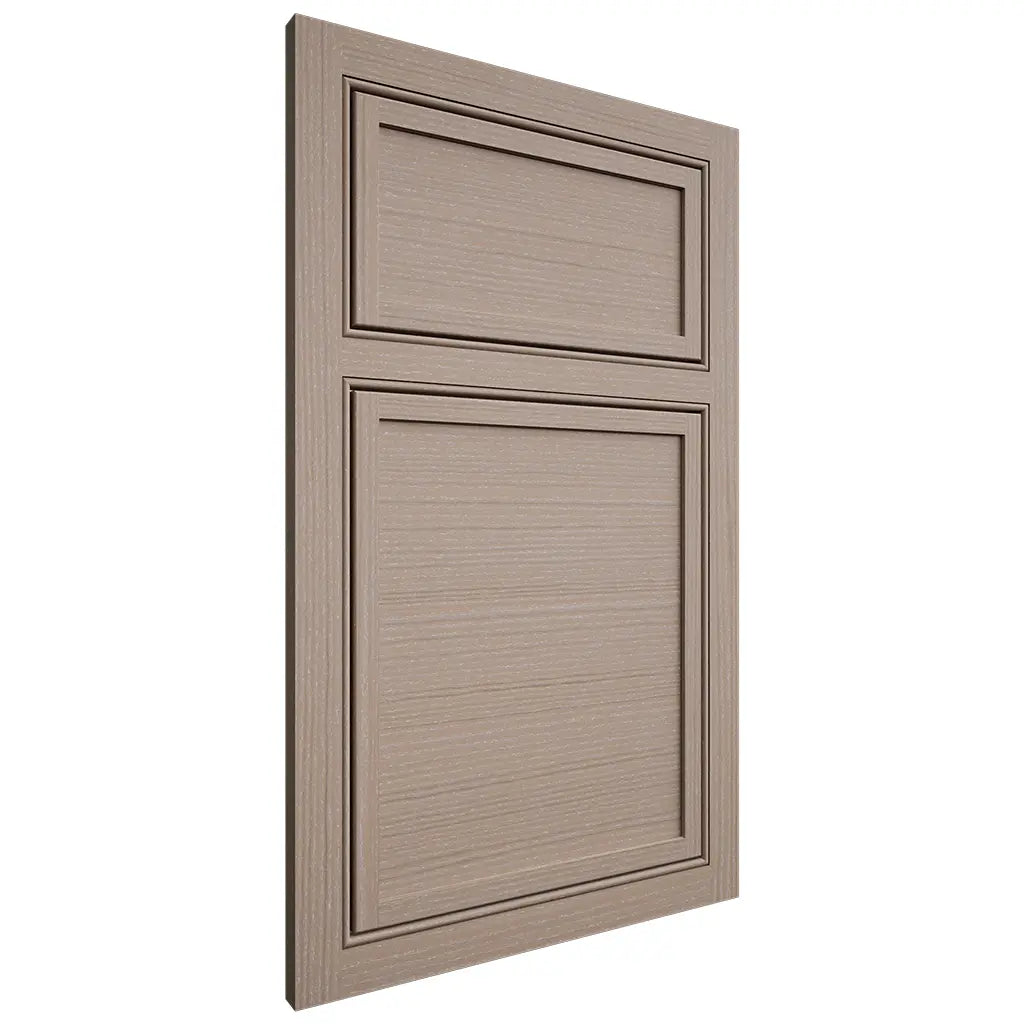 Shiloh Cabinetry Beaded Inset Napa Horizontal White Oak Rift Cut Whitewash Door