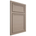 Shiloh Cabinetry Beaded Inset Napa Horizontal White Oak Rift Cut Whitewash Door