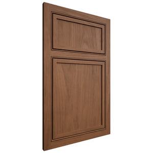 Shiloh Cabinetry Beaded Inset Napa Vertical Alder Plain Cut Cola Door