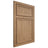 Shiloh Cabinetry Beaded Inset Napa Vertical Alder Plain Cut Dusty Road Door