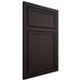 Shiloh Cabinetry Beaded Inset Napa Vertical Alder Plain Cut Espresso Door