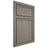 Shiloh Cabinetry Beaded Inset Napa Vertical Alder Plain Cut Thyme Door