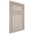 Shiloh Cabinetry Beaded Inset Napa Vertical Alder Plain Cut White Sands Door