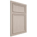 Shiloh Cabinetry Beaded Inset Napa Vertical Alder Plain Cut White Sands Door
