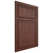Shiloh Cabinetry Beaded Inset Napa Vertical Cherry Plain Cut Bourbon Door