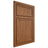 Shiloh Cabinetry Beaded Inset Napa Vertical Cherry Plain Cut Coffee Door
