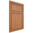 Shiloh Cabinetry Beaded Inset Napa Vertical Cherry Plain Cut Medium Door