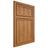 Shiloh Cabinetry Beaded Inset Napa Vertical Hickory Plain Cut Medium Door