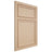 Shiloh Cabinetry Beaded Inset Napa Vertical Maple Plain Cut Natural Door