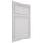 Shiloh Cabinetry Beaded Inset Napa Vertical Paintable Arctic Door