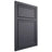 Shiloh Cabinetry Beaded Inset Napa Vertical Paintable Outerspace Door