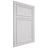 Shiloh Cabinetry Beaded Inset Napa Vertical Paintable Pure White Door