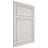 Shiloh Cabinetry Beaded Inset Napa Vertical Paintable Soft White Door