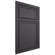 Shiloh Cabinetry Beaded Inset Napa Vertical Poplar Plain Cut Cadet Door