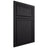 Shiloh Cabinetry Beaded Inset Napa Vertical Poplar Plain Cut Harbor Door