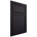 Shiloh Cabinetry Beaded Inset Napa Vertical Poplar Plain Cut Harbor Door