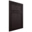 Shiloh Cabinetry Beaded Inset Napa Vertical Red Oak Plain Cut Espresso Door