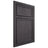 Shiloh Cabinetry Beaded Inset Napa Vertical Red Oak Plain Cut Harbor Door