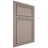 Shiloh Cabinetry Beaded Inset Napa Vertical Red Oak Plain Cut Sterling Door