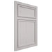 Shiloh Cabinetry Beaded Inset Napa Vertical White Oak Plain Cut Cotton Door